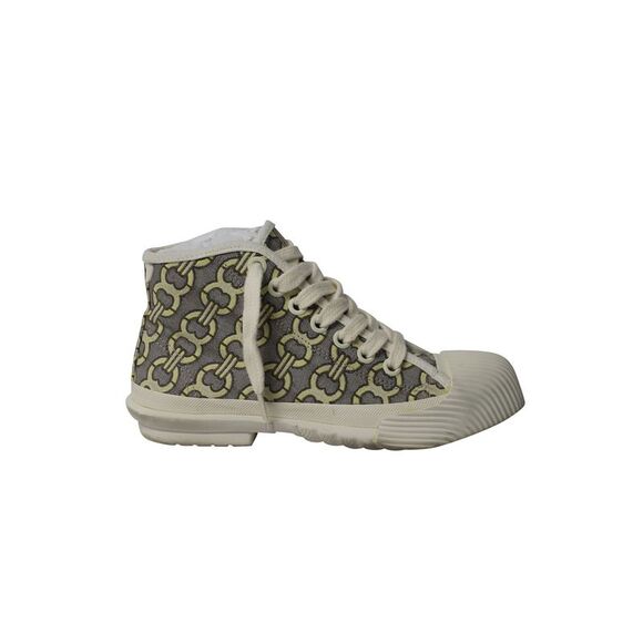 Tory Burch Buddy High-Top Sneakers in Multicolor Canvas - Picture 1 of 8